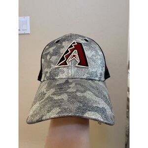 MLB AZ Diamondbacks Glitter Camo Womens Hat NWOT